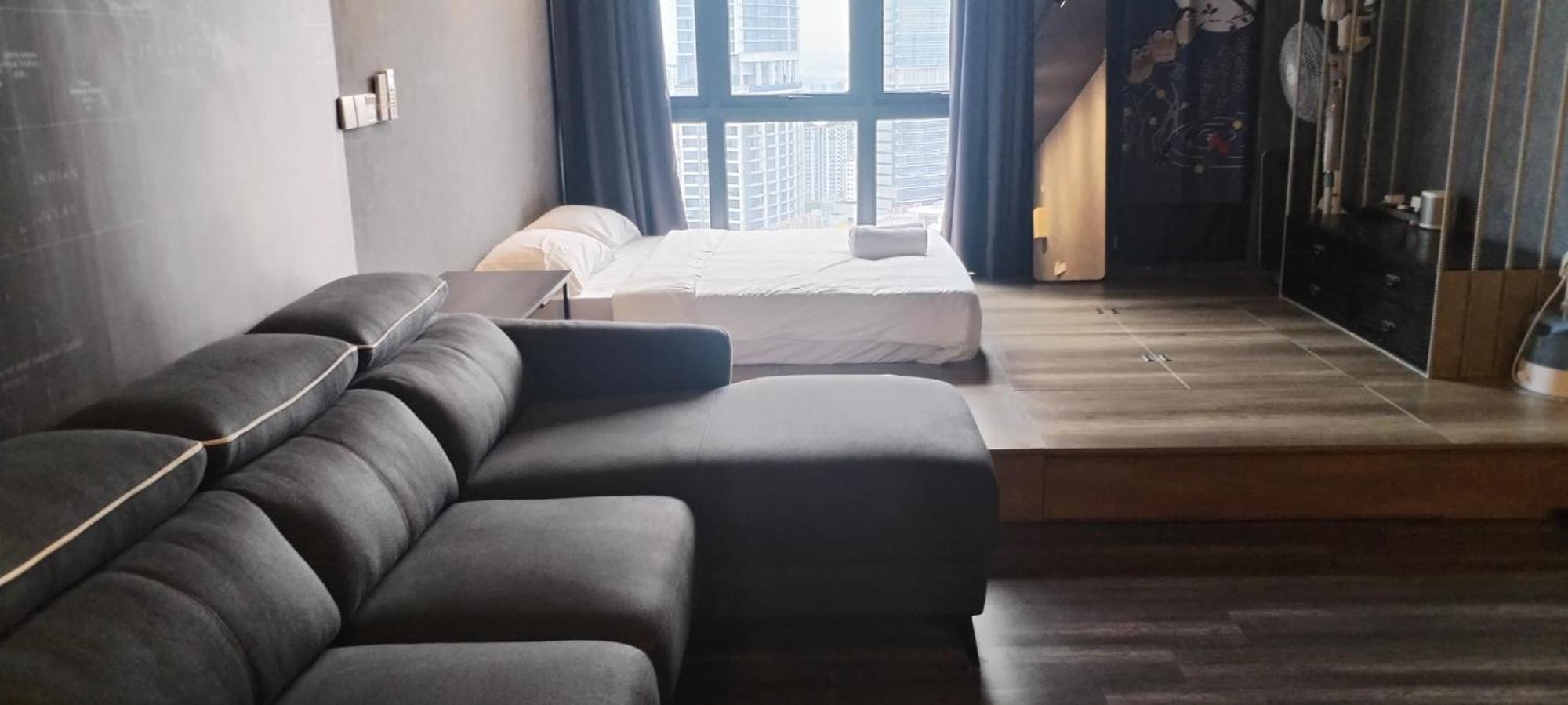Highpark Suites In Petaling Jaya, Kelana Jaya By Plush Kampong Baharu Sungai Way Стая снимка